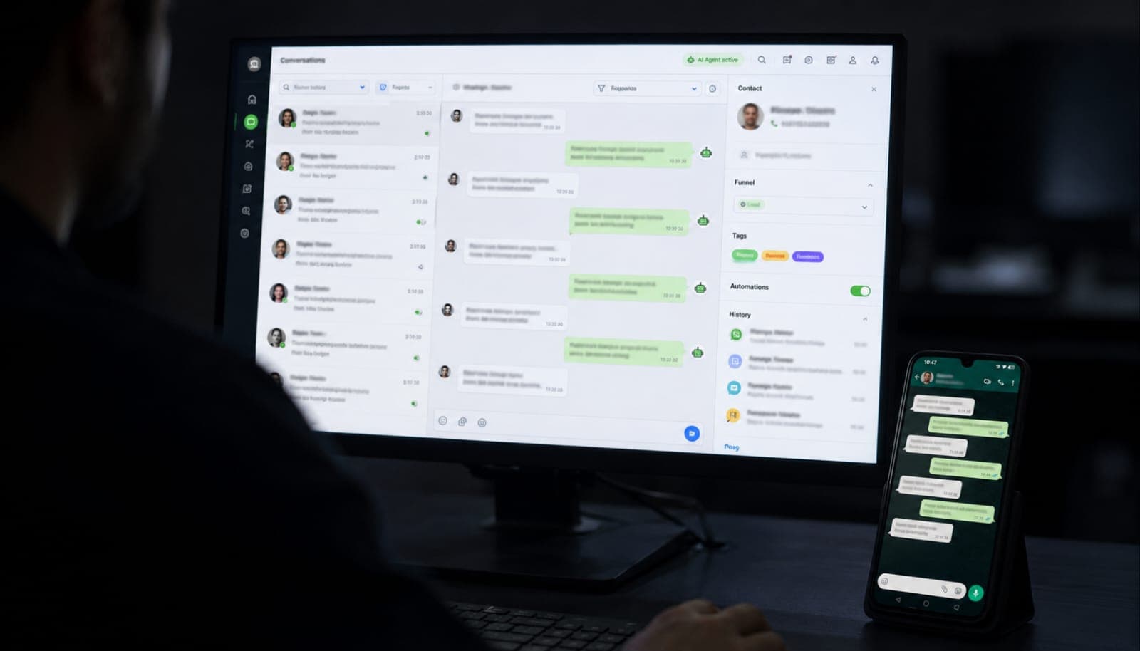 Servicio de Sistemas de Ventas con IA de Social Marketing